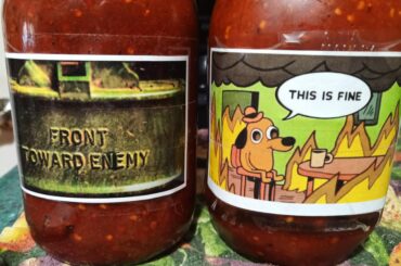 Someone asked,  why no homemade sauces?