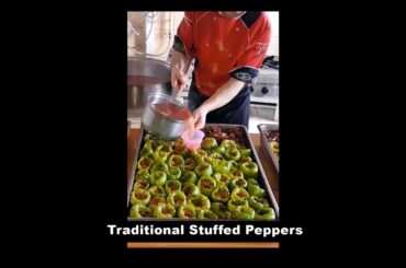 Baked Stuffed Peppers Recipe, Best how to make #shorts