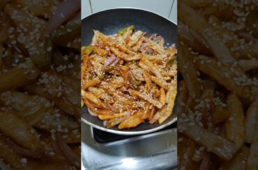 Chilli Potato recipe. #chillipotato #shorts #recipe