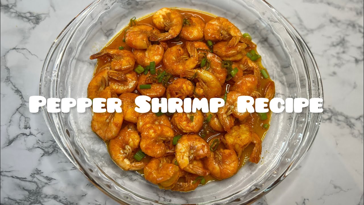 Jamaican Pepper Shrimp Recipe Chili Chili