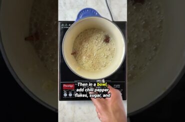 Chili Oil Crisp made at home! | #shorts #easymeals