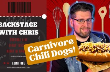 CARNIVORE Chili Dogs: Backstage With Chris Live!