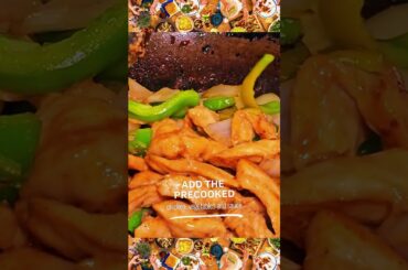 Easy and delicious black pepper chicken recipe #cooking #shorts