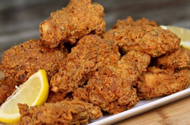 CRISPY Lemon Pepper (Peppa) Chicken Wings