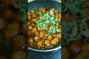 Viral This Soya Chilli Recipe || #shorts #shortsfeed #food #cooking #Mr.Ganjhu #viral #trending #yt