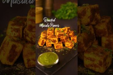Roasted Masala Paneer | Paneer Recipes #shorts #roastedmasalapaneer #paneerrecipes