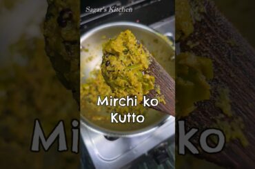 Mirchi Ki Sabji, Ye Teekha bilkul bhi nhi #Shorts