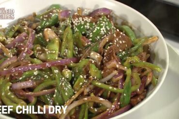 Beef Chilli Dry Recipe | Bakra Eid Special Spicy Beef Chilli Dry Recipe | MasalaTV