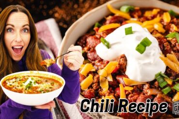 The Ultimate Chili Recipe! So Easy!