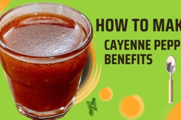 Cayenne pepper benefits 5 Amazing Health Benefits of Cayenne Pepper Recipe!!