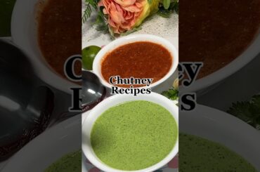 Chutney Recipes!: Kashmiri red chili chutney + spicy yogurt chutney