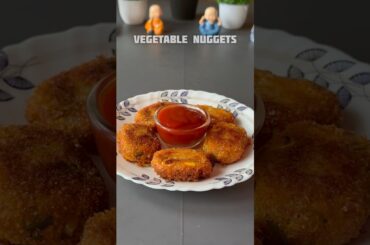 Recipe of vegetable Nuggets #shorts #snacks #viral #nuggets