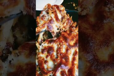 Leftover Makeover | Cheesy Baked Penne with Turkey Chili Dinner