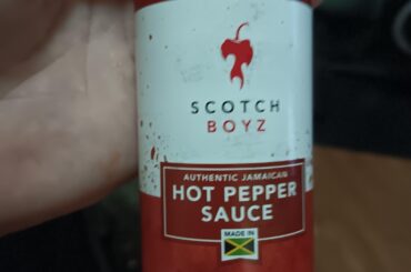 Scotch boyz hot pepper sauce