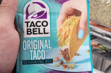 Found this taco bell original taco seasoning at the store