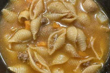 Sopa de conchitas