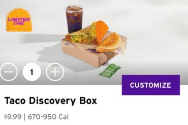 $9.99 Taco Discovery Box