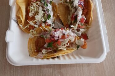 Fish taco Tuesday! 5 for $7.50. It use to be only $5.55 not that long ago