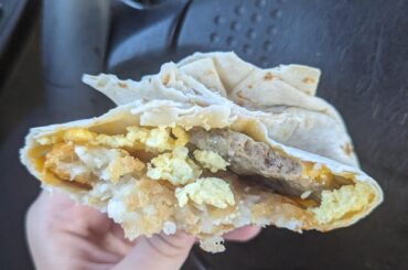 Got halfway through it and just hit the sausage