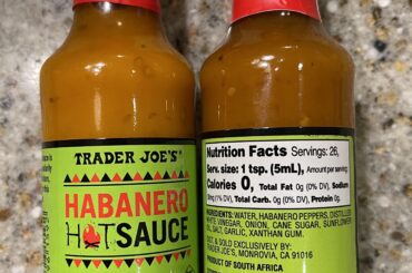 Trader Joe's Habanero sauce