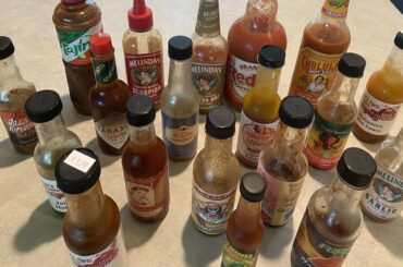 Current inventory of open bottles from my fridge