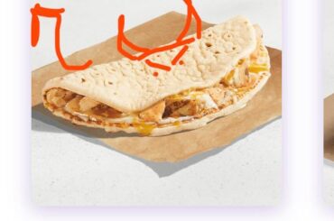 Bring me back my grilled chicken burrito and get rid of this stupid thing