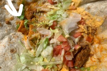 Cheez it crunch wrap