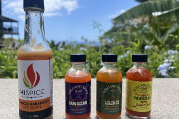 Hawaiian hot sauces