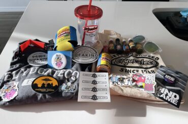 Just got a hot sauce swag bag from my favorite podcast!