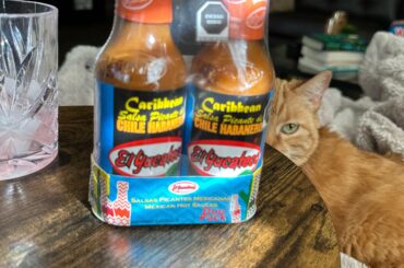 Cannot leave Mexico duty free without buying a hot sauce.