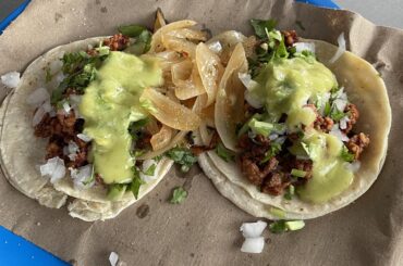 Tacos de chorizo-PVR Mexico