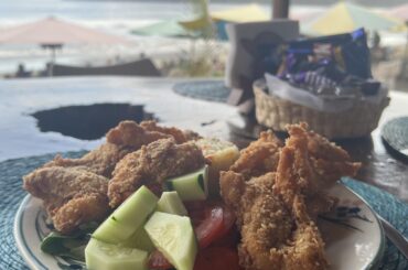 Camarones empanizados