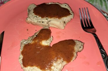 Porkchops and El Yucateco.