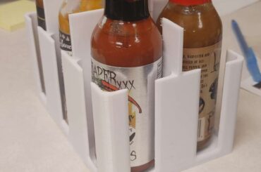 First iteration of 3D printed Hot Sauce Travel container for Myself