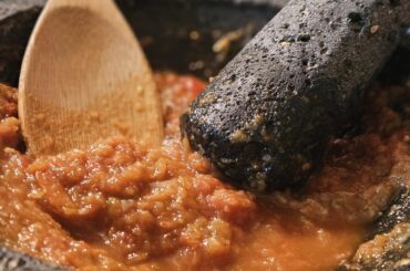 chile rojo de molcajete