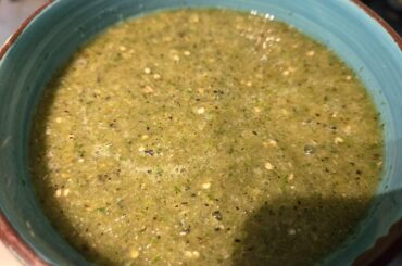 Roasted salsa verde