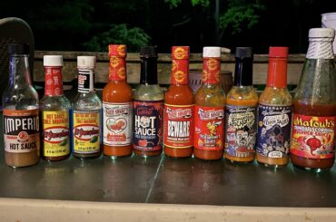 Some of the sauces I have.