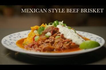 Slow-cooked Mexican Beef Brisket: Tender, Juicy, and Spicy