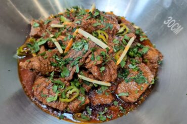 Beef karahi made with Boneless Beef Chunks.