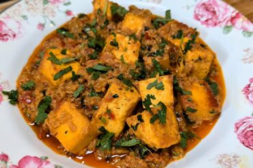 Spicy Paneer Tikka Masala, Great for those meat free days.