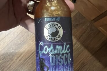 Freaking hot for my taste buds, but it’s delicious!