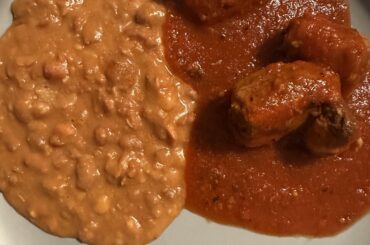 Costilla de puerco en Chile/Ribs in sauce