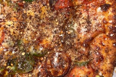 TJ Ghost pepper flakes are a must on pizza!!