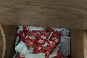 Anyone else keep a drawer in their desk for Fire sauce for emergencies?
