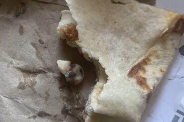 Foreign metal object found in my Cheez Its Crunchwrap