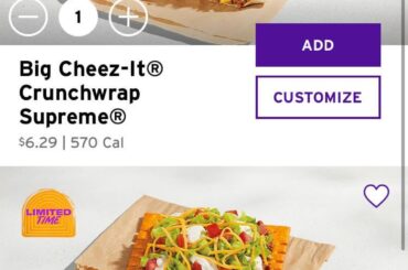 Cheez-it Crunchwrap?!?