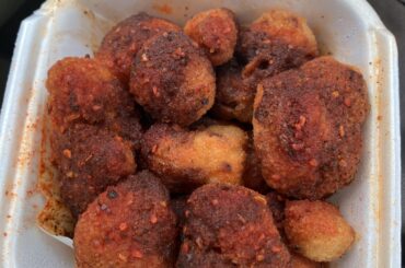 My local WNB Factory went hard with the “Scorpion Pepper” sauce today