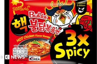 Denmark recalls Korean ramen for being too spicy