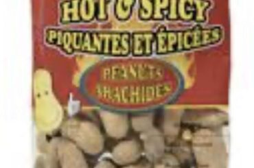 spicy peanuts *in shell*!