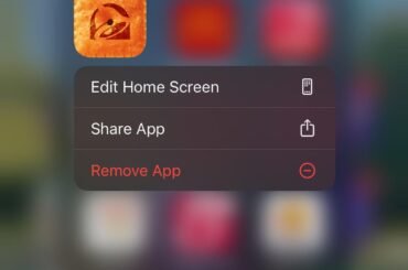 Why does the app look like a Cheez-It